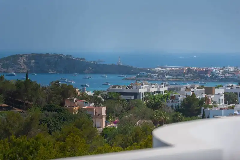 Terraza de Casa o chalet en venta en Santa Eulària des Riu con Aire acondicionado, Jardín privado y Trastero