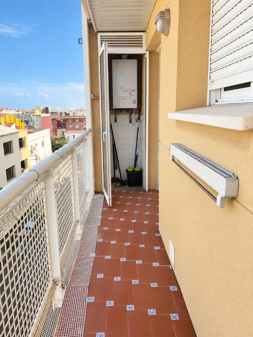 Balcony of Flat for rent in Reus  with Heating, Oven and Balcony