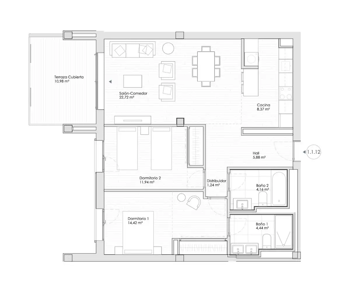 Appartement avec ascenseur à vendre à Estepona Pueblo, imagen 20