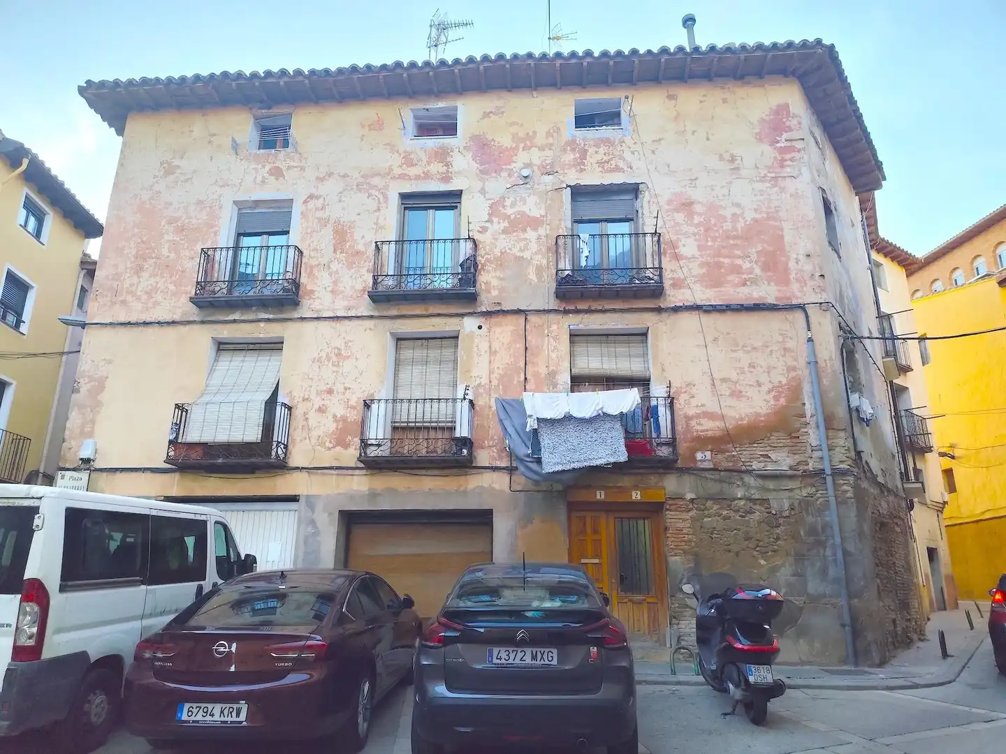 Vista exterior de Piso en venta en Tarazona