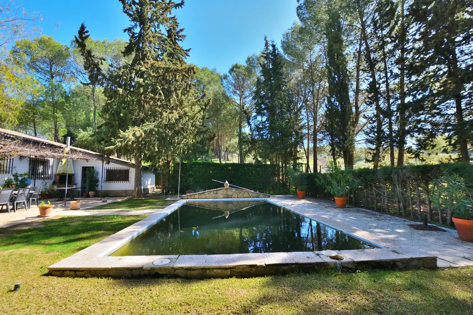 Jardín de Finca rústica en venta en Ronda con Jardín privado, Trastero y Piscina