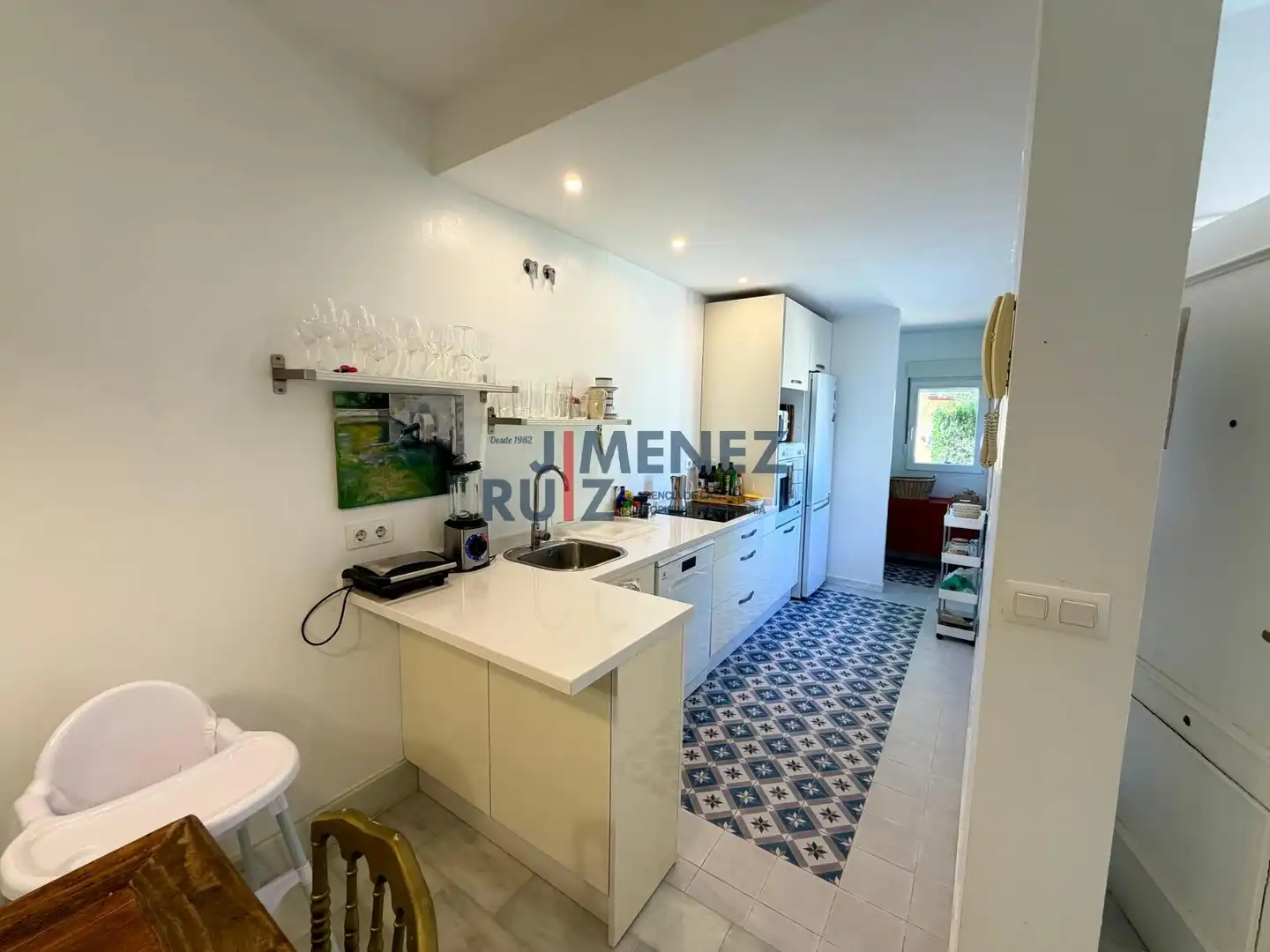 Cocina de Casa adosada en venta en El Puerto de Santa María