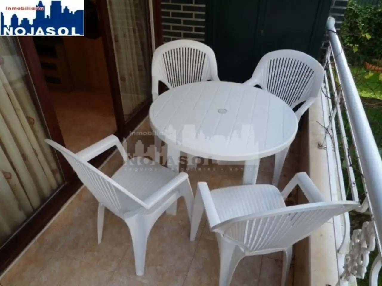 Terrassa de Apartament de lloguer en Noja amb Calefacció, Jardí privat i Terrassa