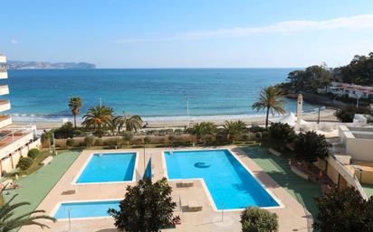 Dormitori de Apartament en venda en Calpe / Calp amb Aire condicionat, Calefacció i Terrassa