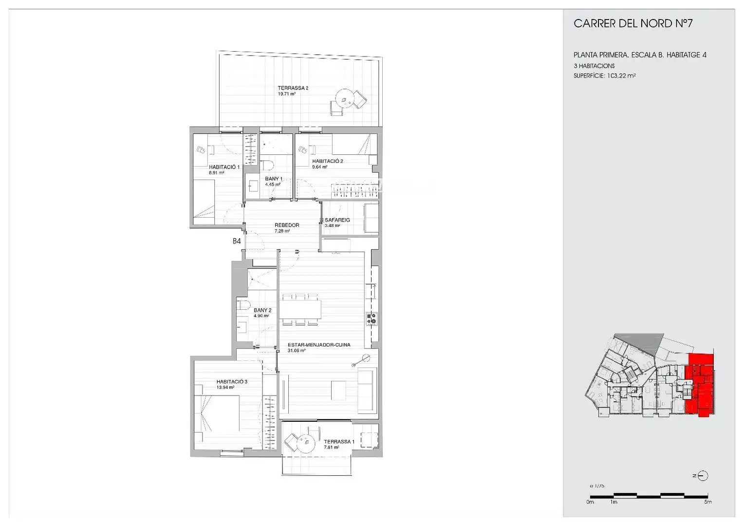 Flat for sale in del Nord, Centre