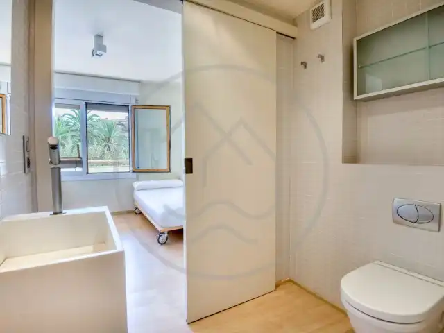 Baño de Planta baja en venta en Calonge i Sant Antoni con Aire acondicionado, Calefacción y Jardín privado