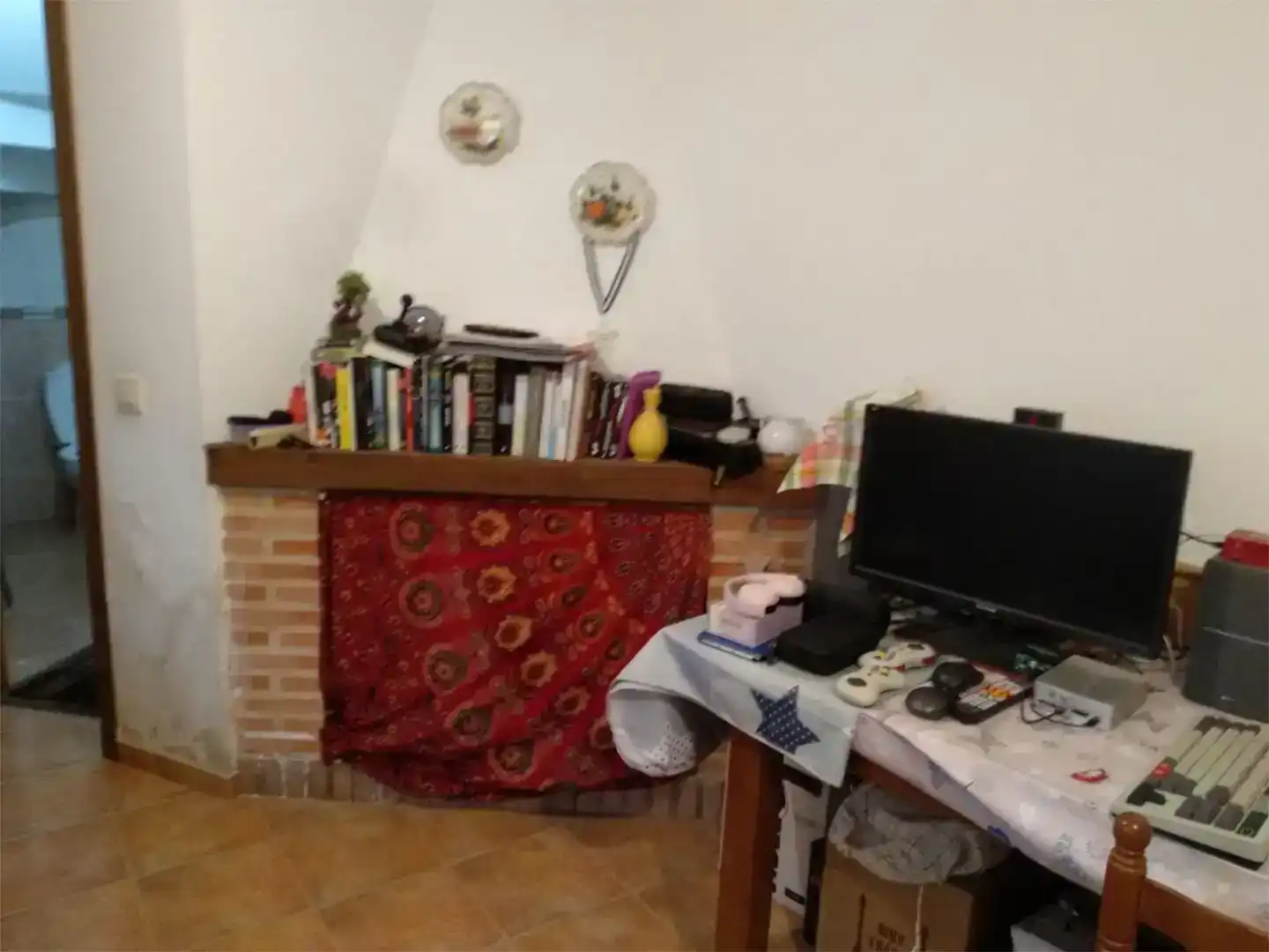 Sala d'estar de Casa adosada en venda en Ladrillar amb Moblat, Forn i Rentadora