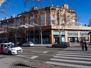 Exterior view of Garage for sale in  Madrid Capital