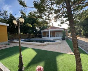 Exterior view of House or chalet for sale in Alicante / Alacant  with Air Conditioner, Terrace and Swimming Pool