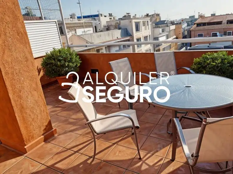 Terrasse von Wohnung zur Miete in Benicarló mit Klimaanlage, Terrasse und Möbliert