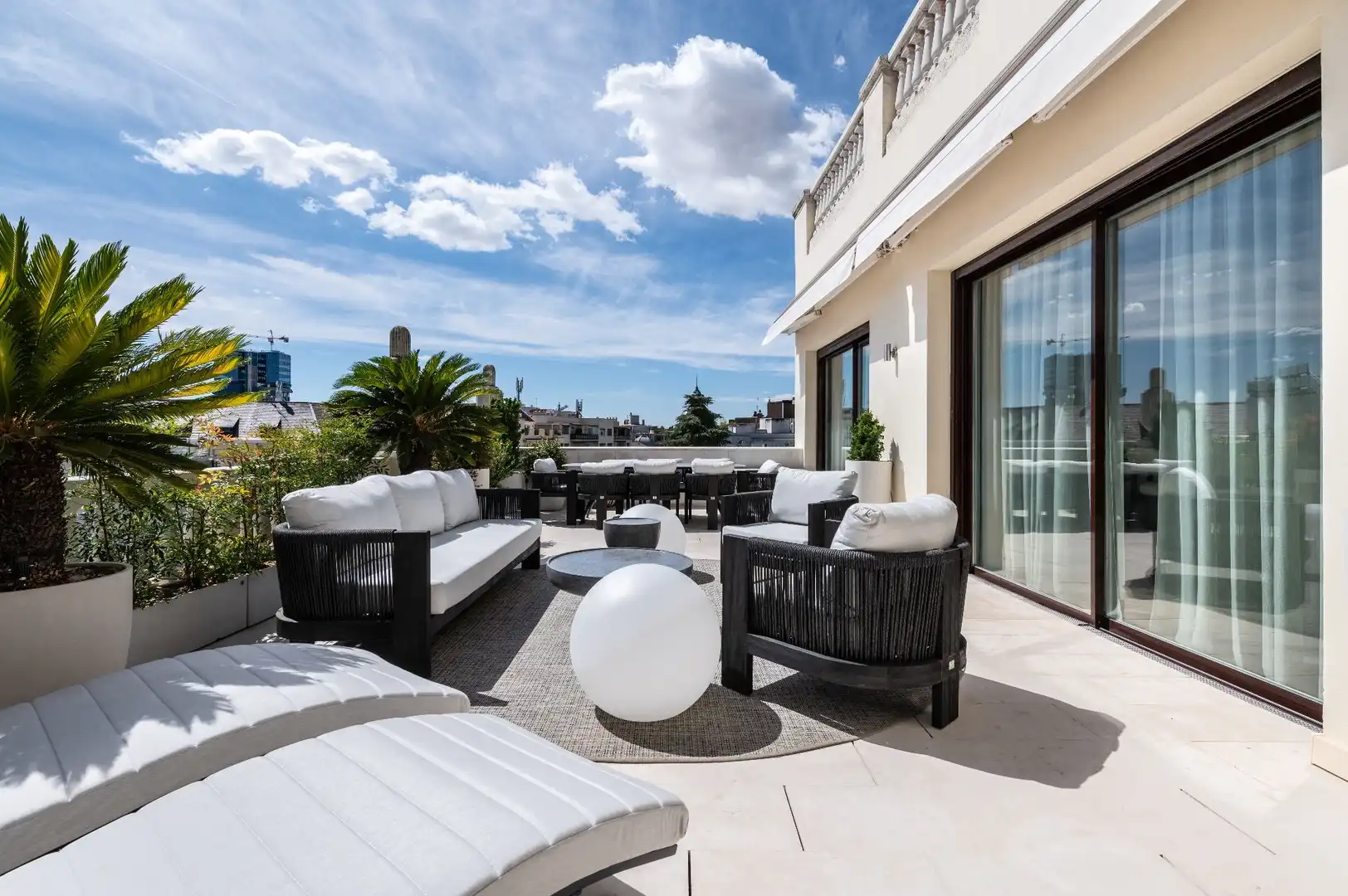 Terraza de Ático de alquiler en Madrid con Aire acondicionado, Calefacción y Terraza