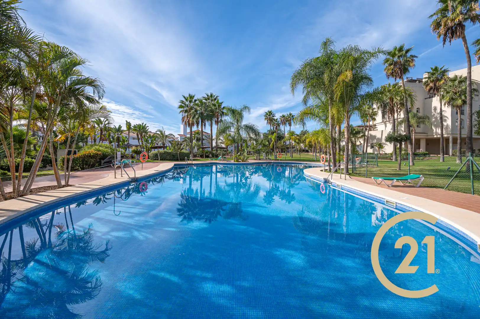 Swimming pool of Buildings for sale in Estepona  with Community pool