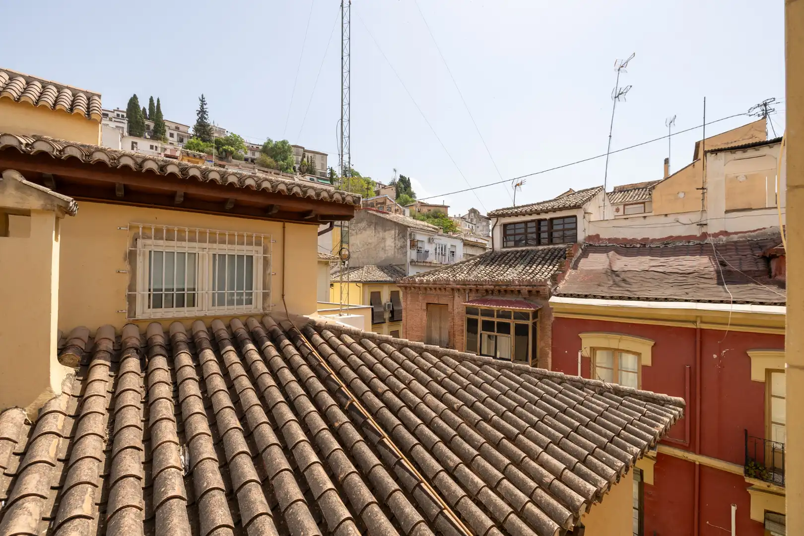 Exterior view of Flat for rent in Granada  with Heating and Furnished