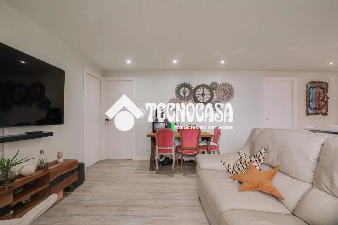 Wohnzimmer von Wohnung zum Verkauf in Badalona mit Terrasse