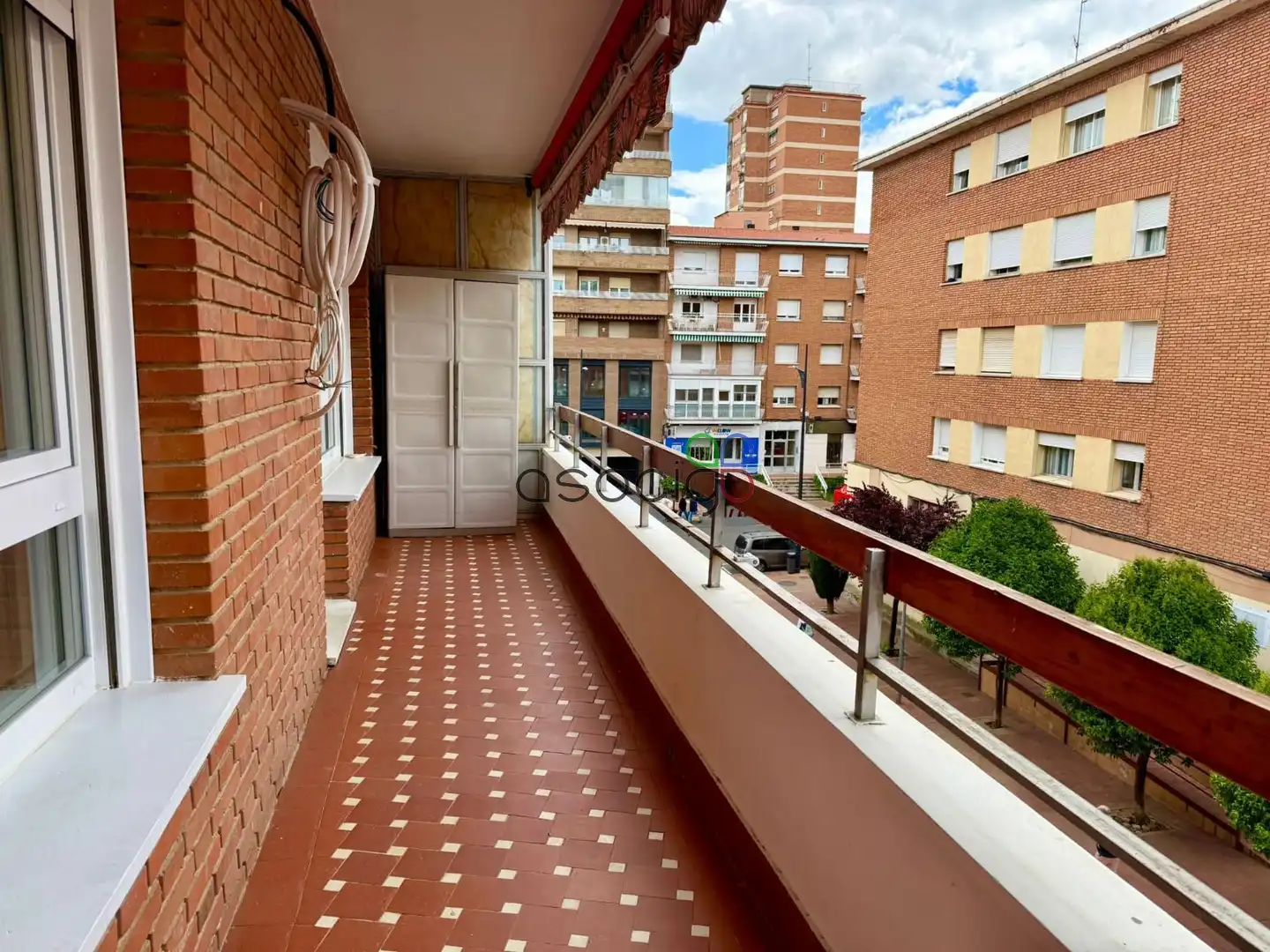 Exterior view of Flat for sale in Guadalajara  with Heating, Terrace and Storage room