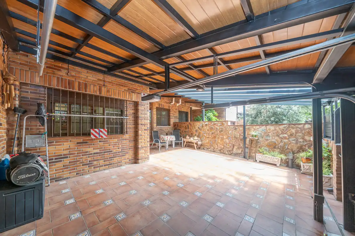 Terraza de Casa adosada en venta en Moralzarzal con Aire acondicionado, Calefacción y Trastero