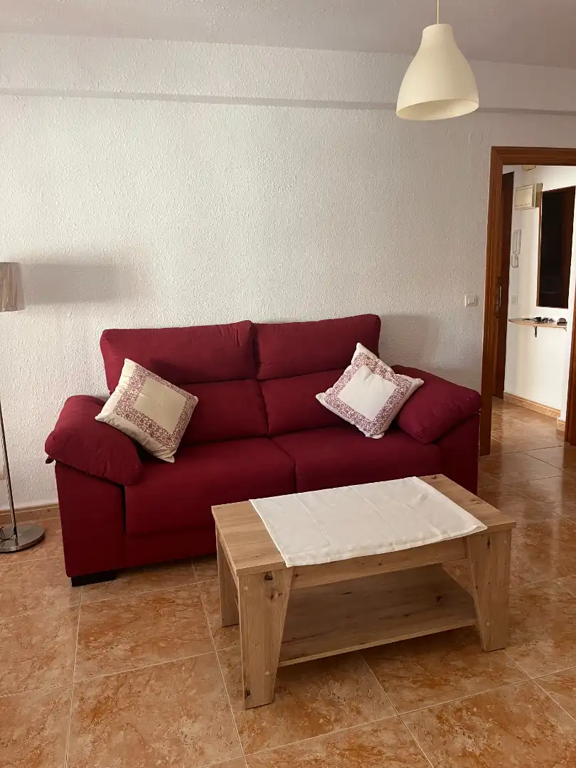Sala de estar de Piso de alquiler en Málaga con Aire acondicionado y Amueblado