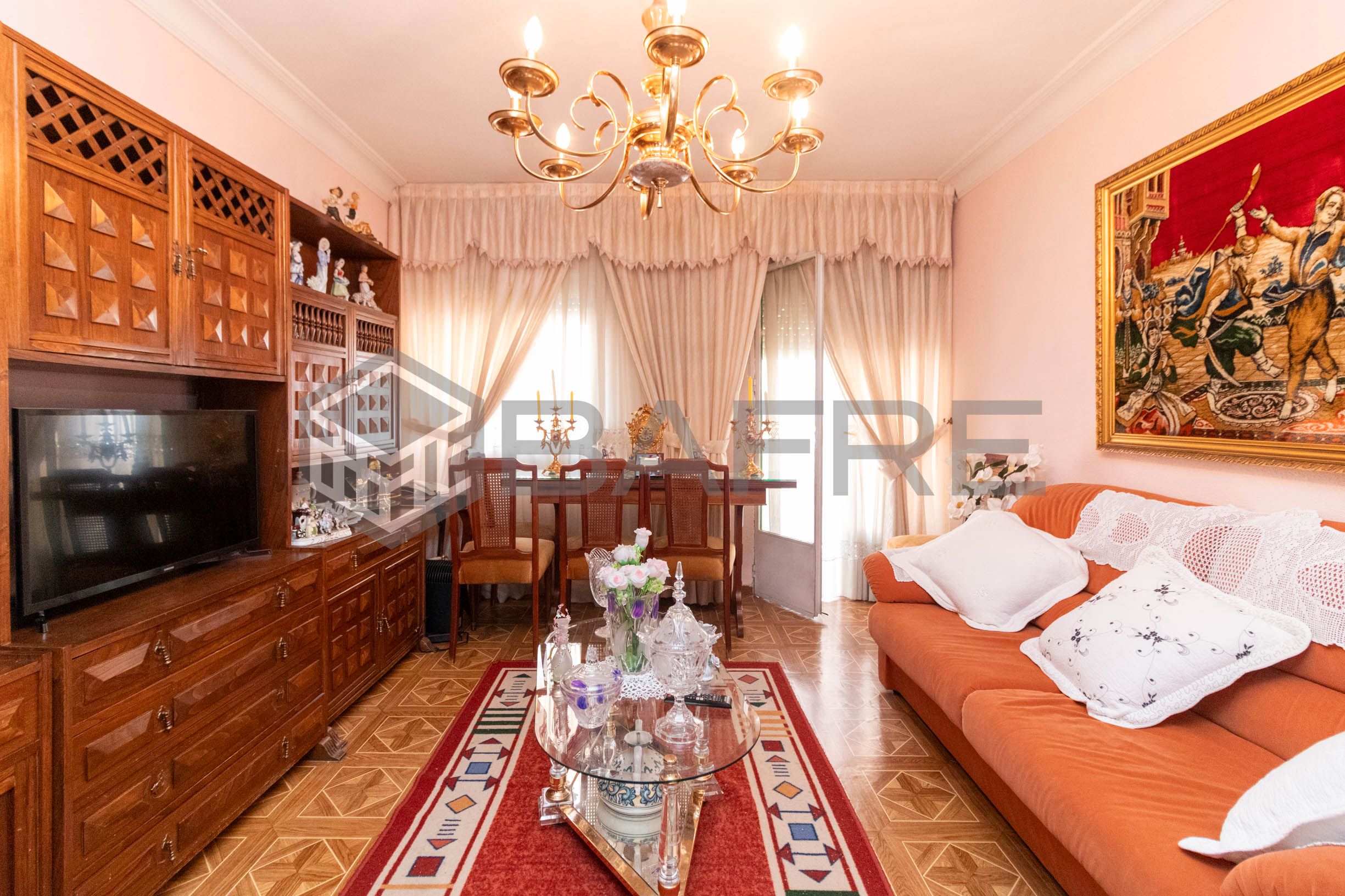Living room of Flat for sale in  Madrid Capital  with Terrace