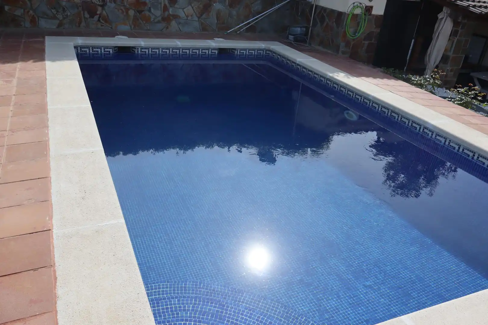 Piscina de Casa o xalet en venda en Cànoves I Samalús amb Calefacció