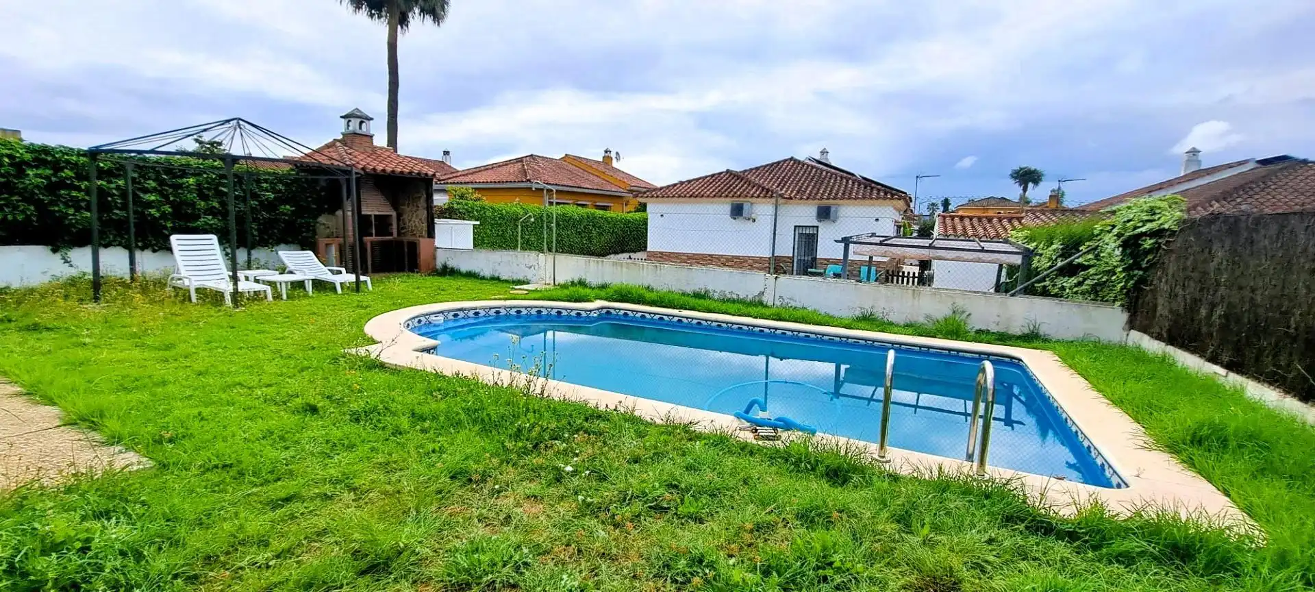 Piscina de Casa o chalet en venta en Jerez de la Frontera con Aire acondicionado, Jardín privado y Piscina
