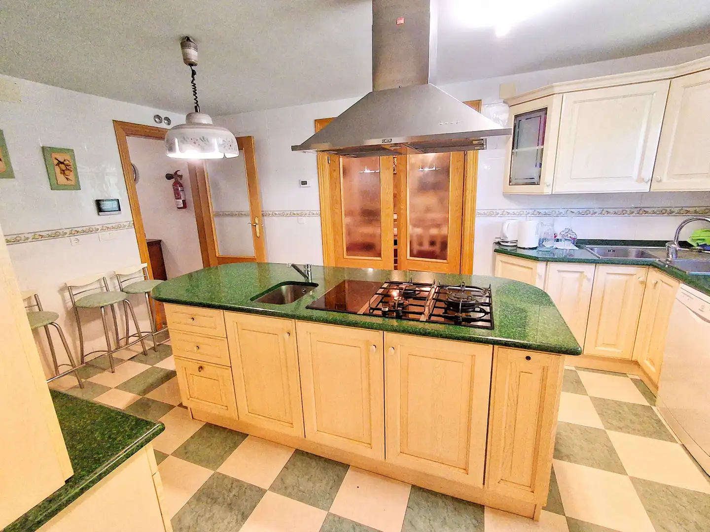 Kitchen of Houses for sale in Vadocondes  with Heating, Private garden and Parquet flooring