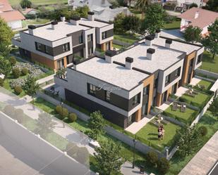 Exterior view of Single-family semi-detached for sale in Berango  with Heating, Private garden and Parquet flooring