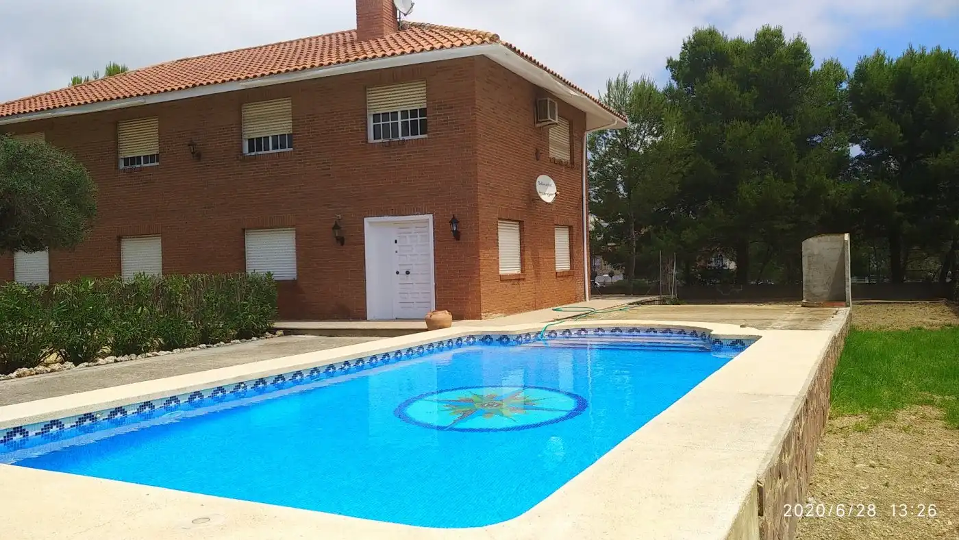 Swimming pool of Houses for sale in La Nucia  with Private garden, Terrace and Storage room