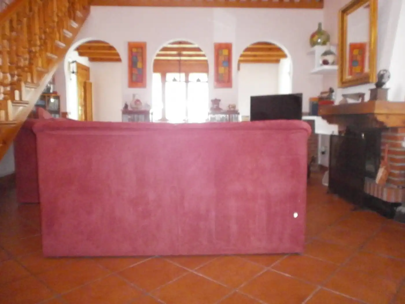 Living room of Houses for sale in Abades  with Heating, Private garden and Swimming Pool