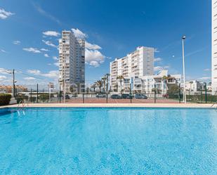 Exterior view of Apartment for sale in  Valencia Capital  with Air Conditioner, Heating and Private garden