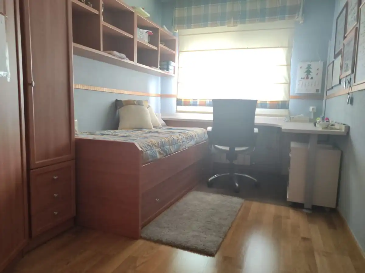 Schlafzimmer von Wohnung zur Miete in Albacete mit Klimaanlage, Heizung und Parkett