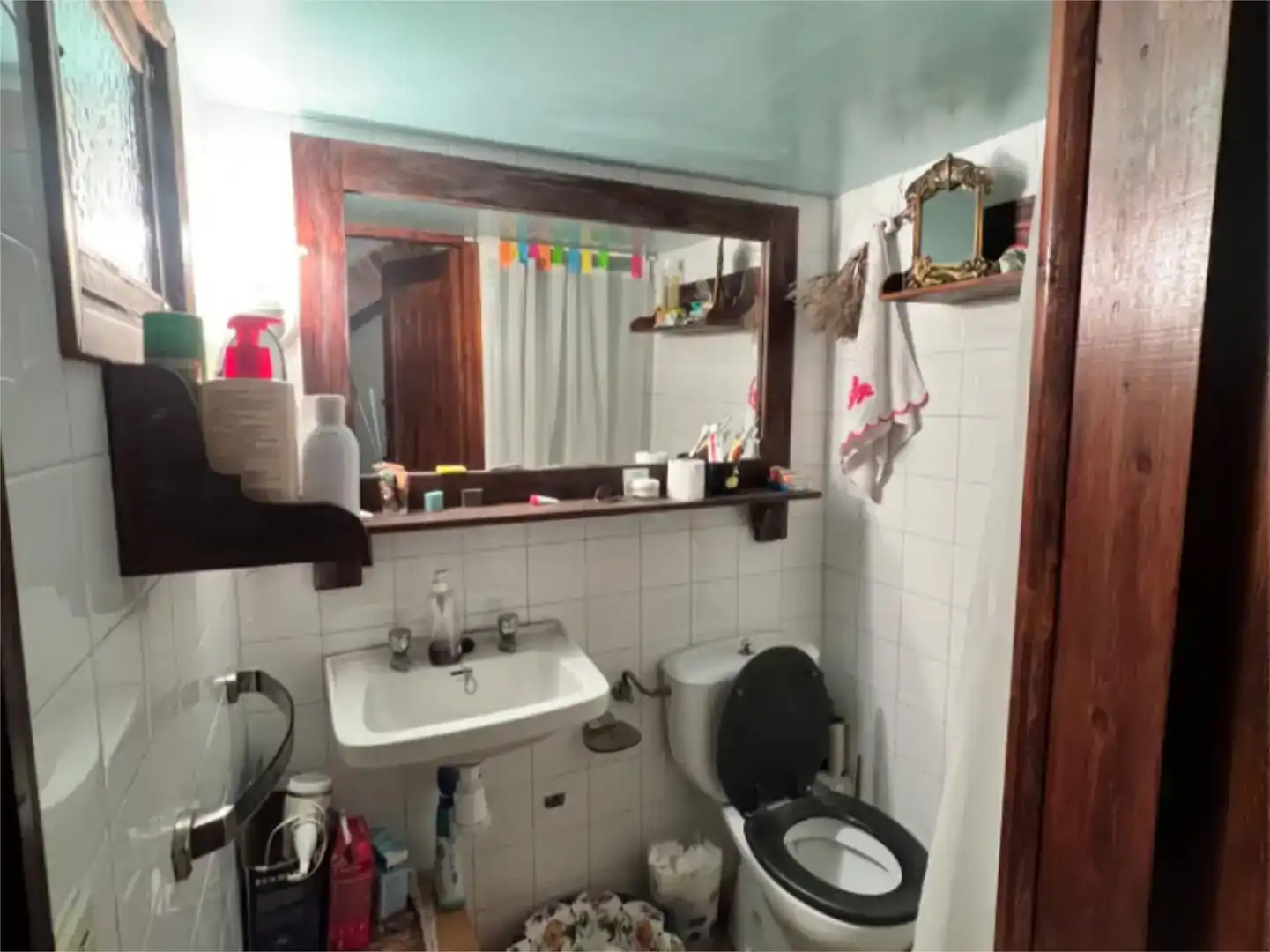 Bany de Casa adosada en venda en Belmonte de San José amb Parquet, Traster i Moblat
