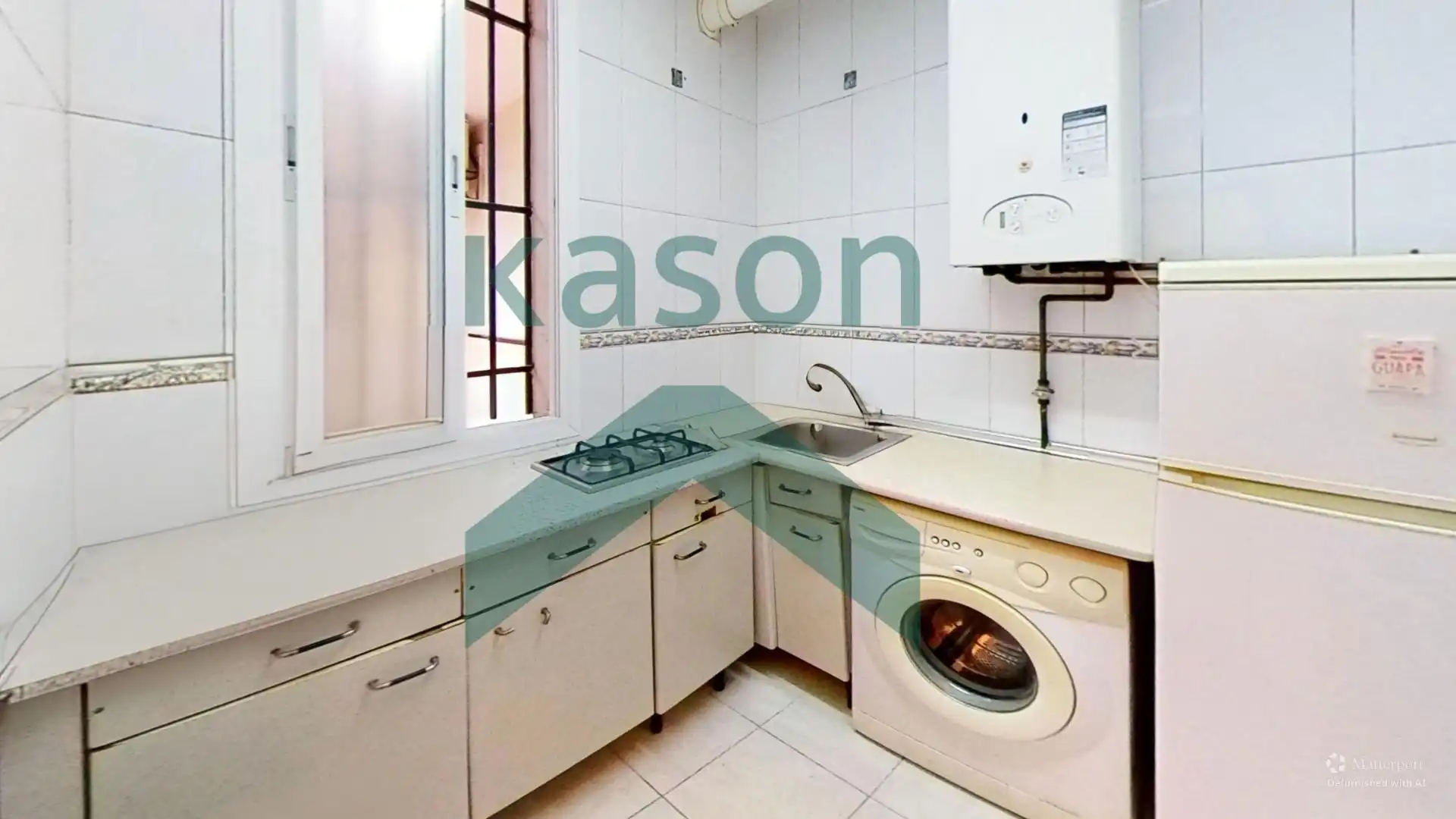 Kitchen of Flat for sale in Madrid  with Heating