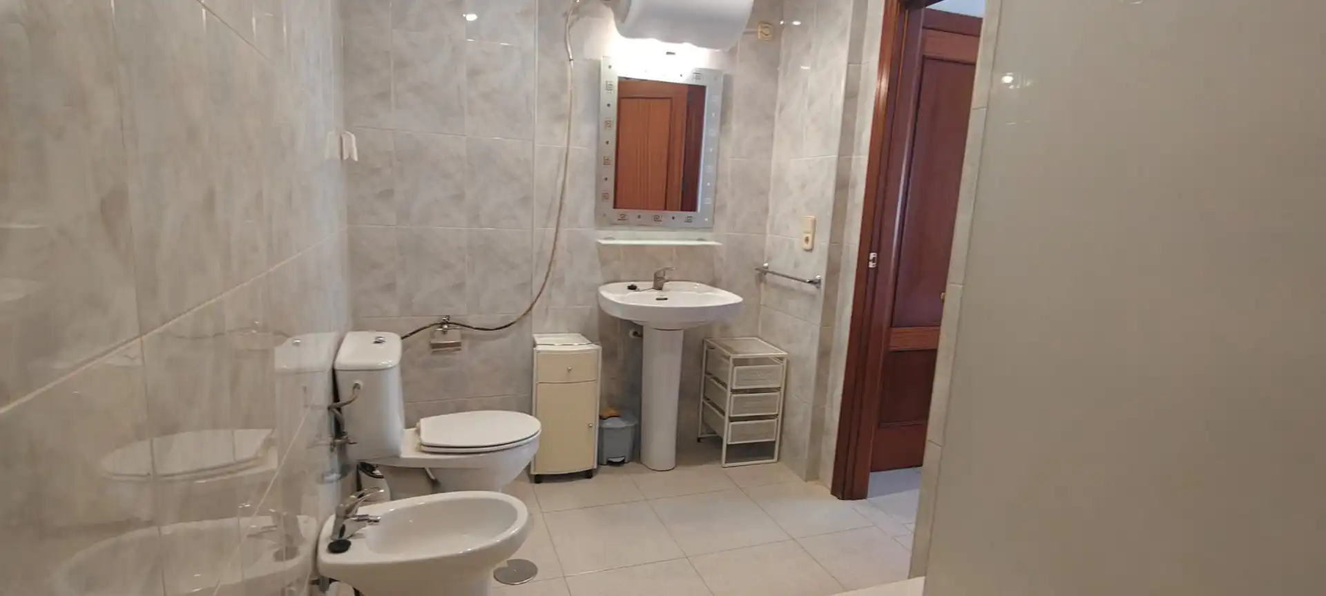 Badezimmer von Wohnung zur Miete in Granada mit Terrasse und Möbliert