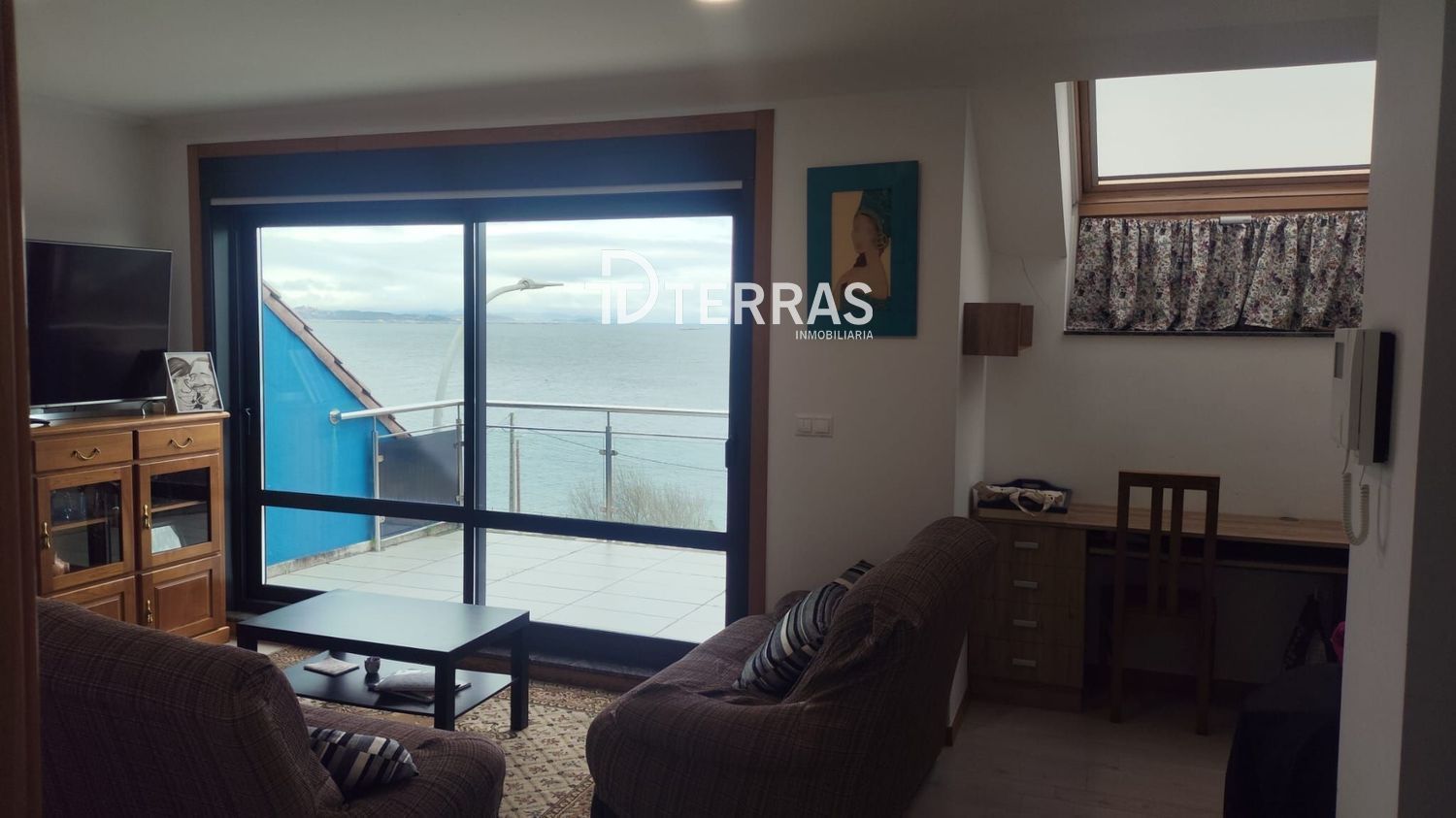 Living room of Attic for sale in Ribeira  with Heating, Terrace and Storage room
