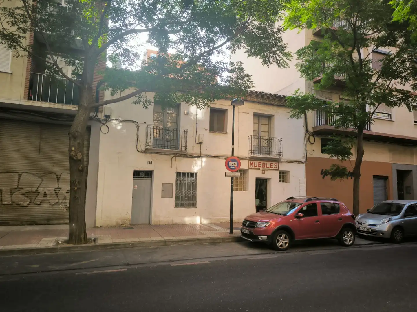 Vista exterior de Casa o xalet en venda en Zaragoza