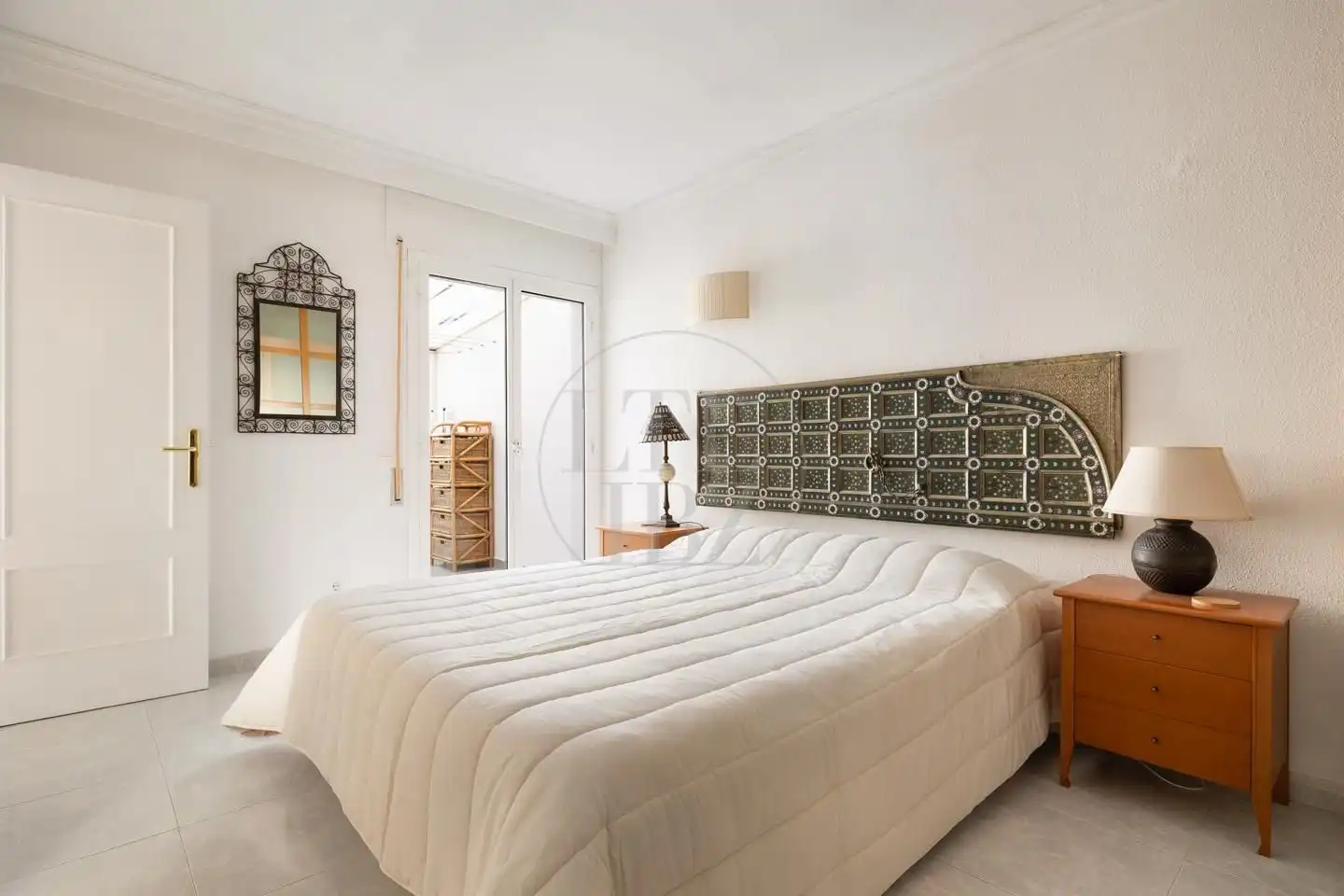 Schlafzimmer von Dachboden zum Verkauf in Eivissa mit Klimaanlage, Heizung und Terrasse