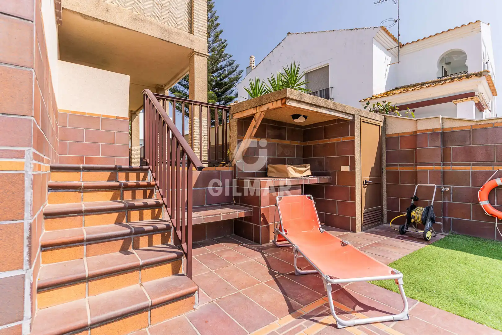 Jardí de Casa adosada en venda en Zahara de los Atunes amb Calefacció, Jardí privat i Piscina