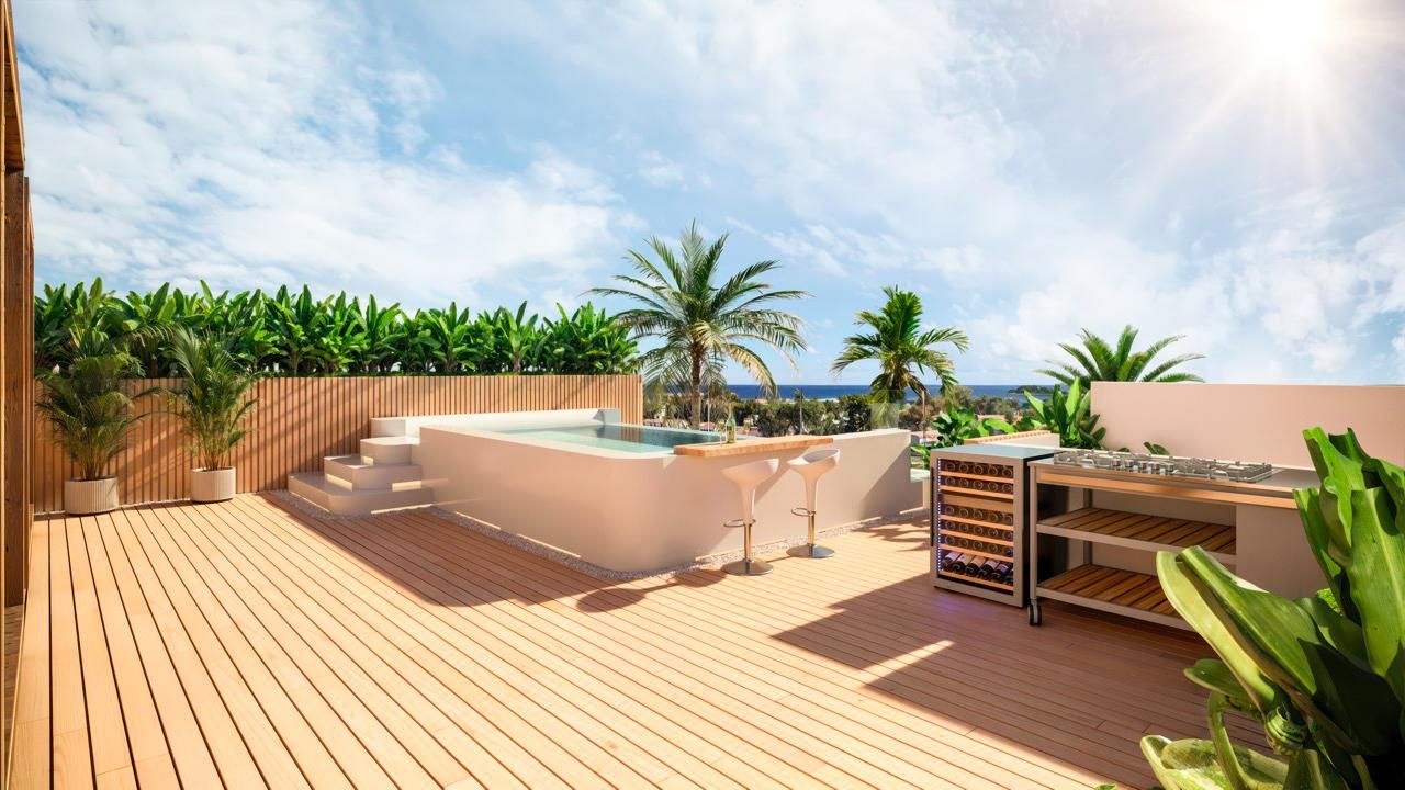 Terrace of Duplex for sale in Marbella  with Air Conditioner, Heating and Private garden