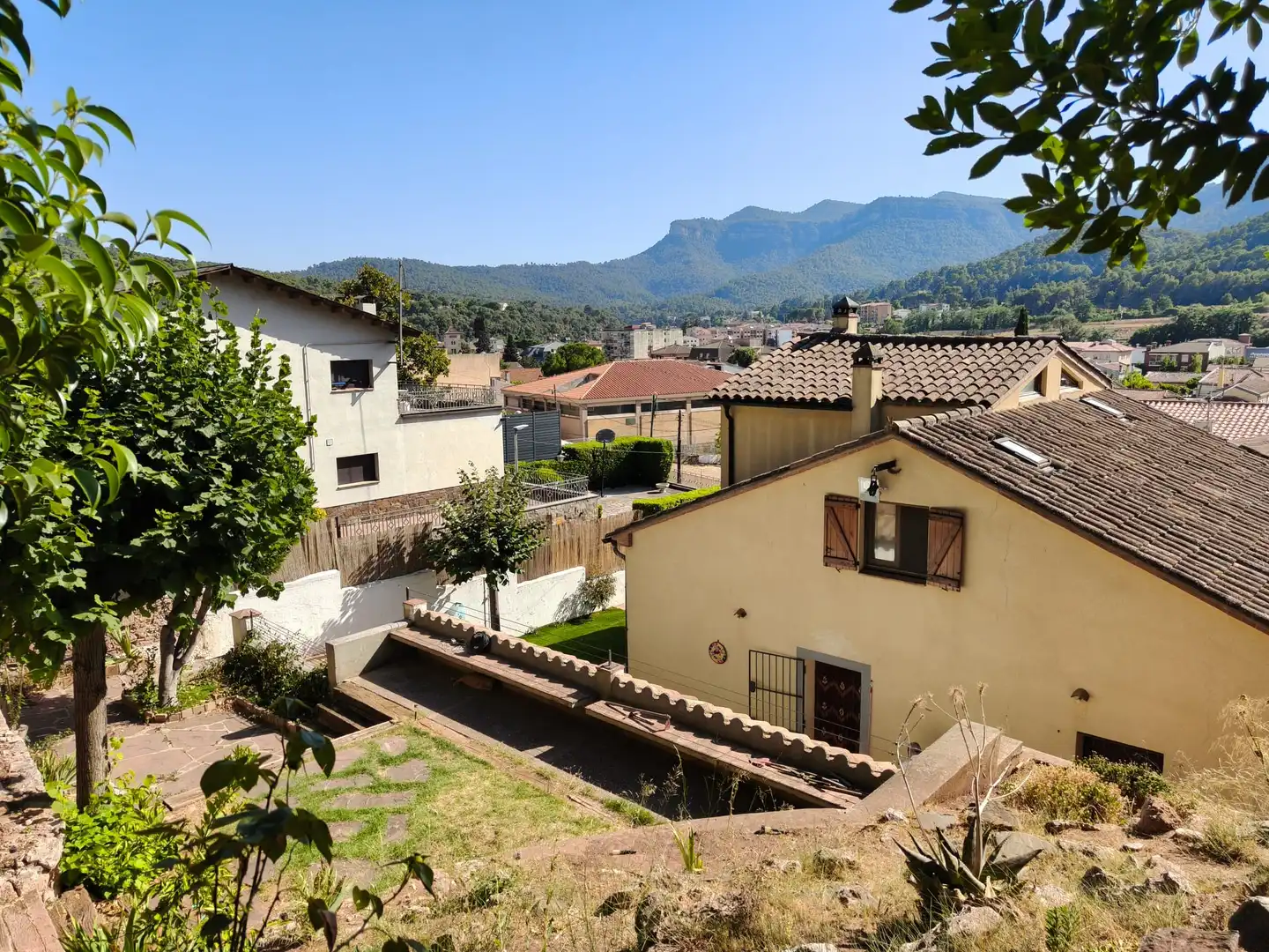 Vista exterior de Casa o chalet en venta en Aiguafreda, Barcelona