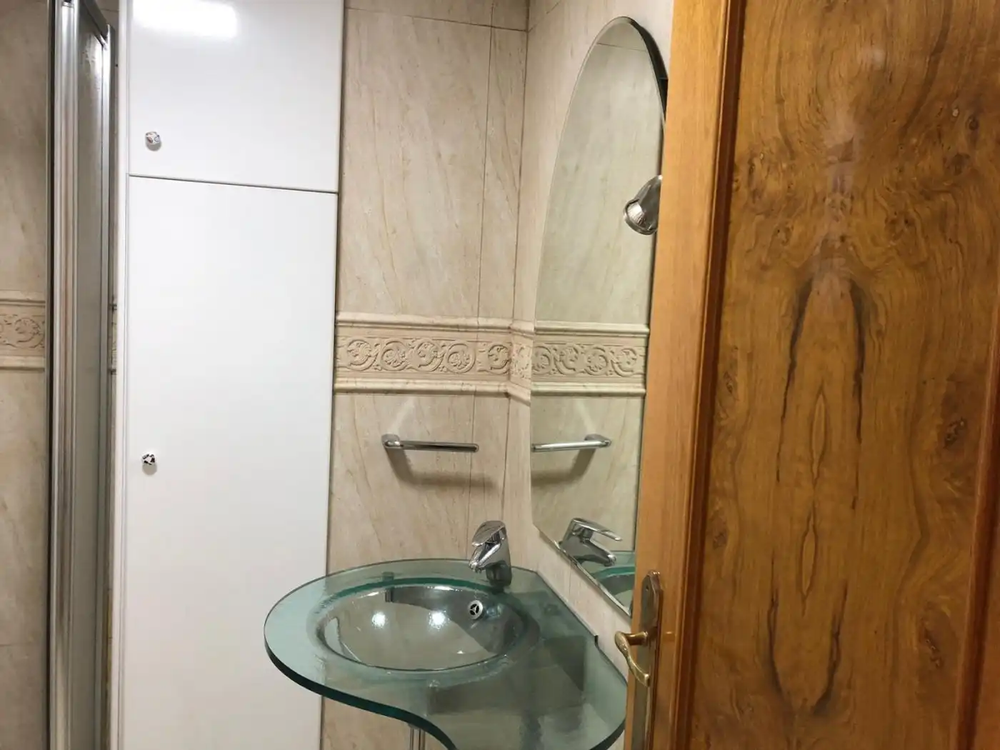 Baño de Ático de alquiler en Valencia con Aire acondicionado, Calefacción y Terraza