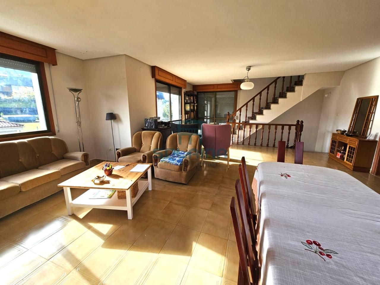 Living room of House or chalet for sale in San Cibrao das Viñas  with Heating, Private garden and Swimming Pool