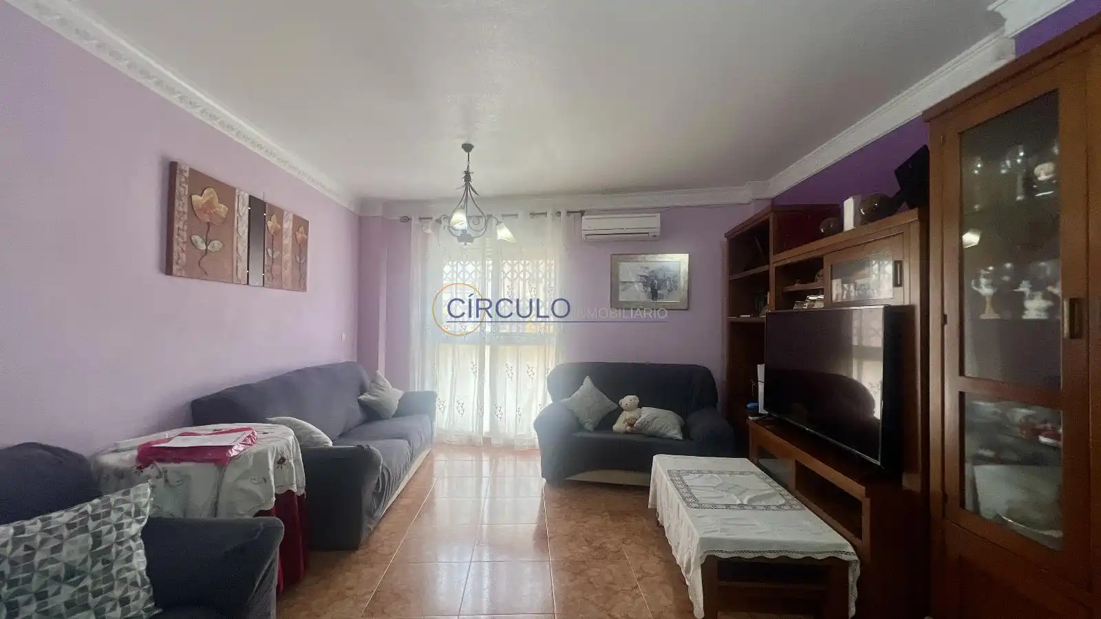 Sala de estar de Piso en venta en Lorca con Aire acondicionado y Amueblado