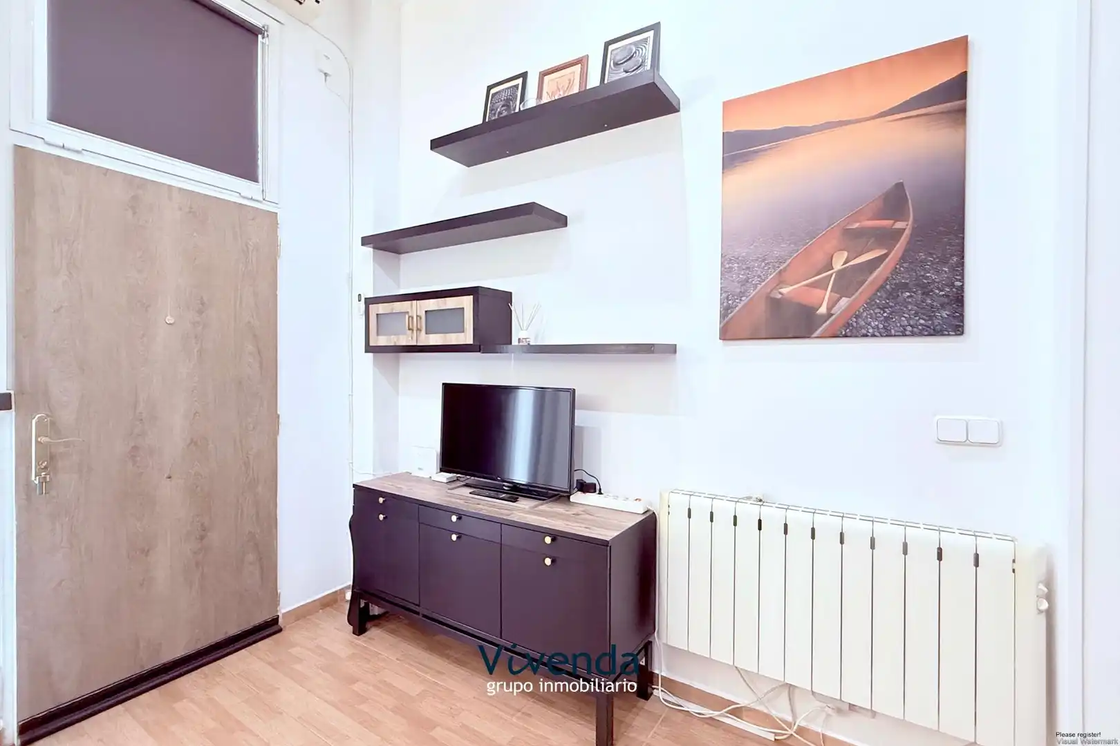 Living room of Flat for sale in Madrid  with Air Conditioner and Heating