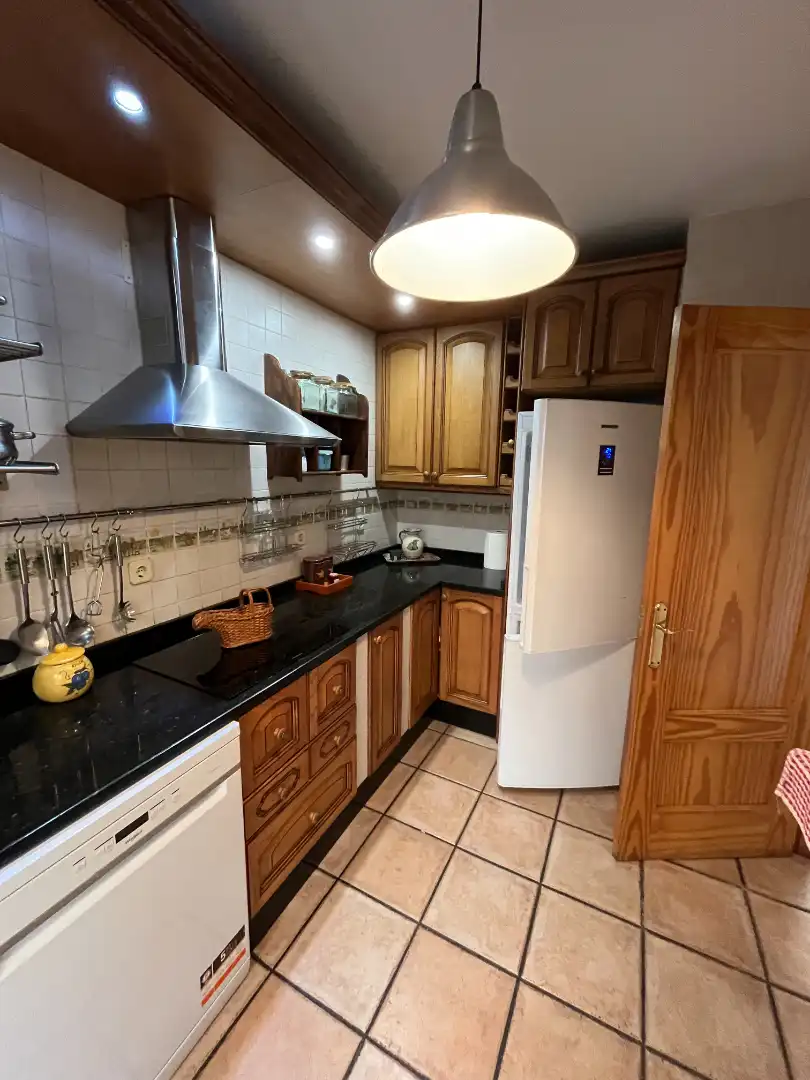 Cocina de Casa adosada en venta en El Boalo - Cerceda – Mataelpino con Calefacción, Terraza y Amueblado