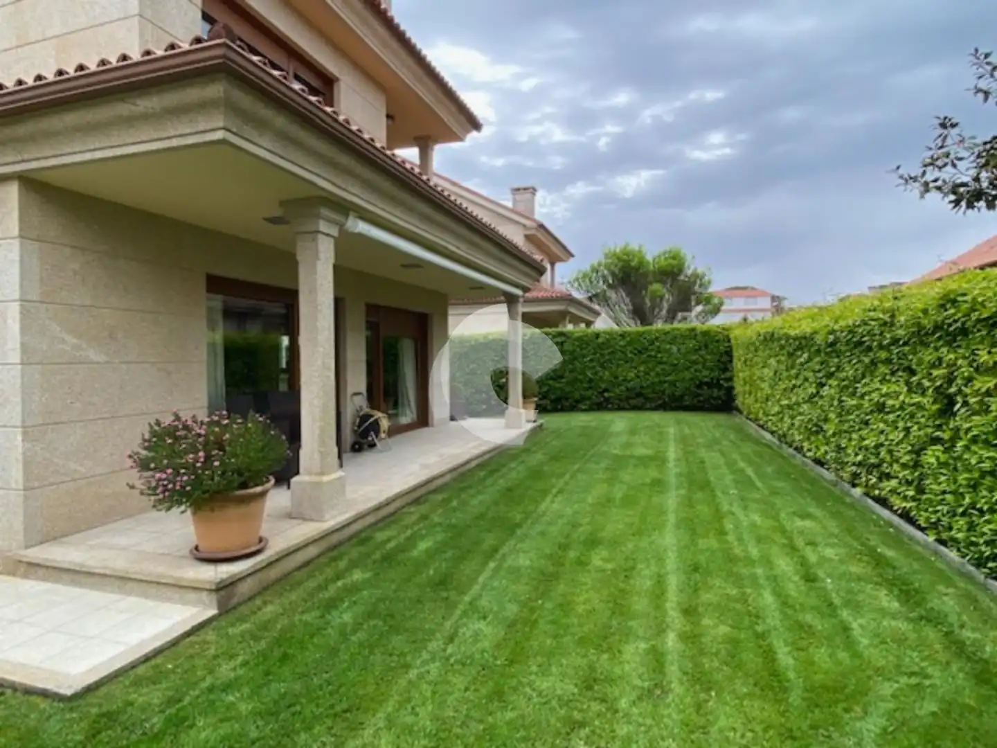 Jardín de Casa o chalet en venta en Sanxenxo con Jardín privado