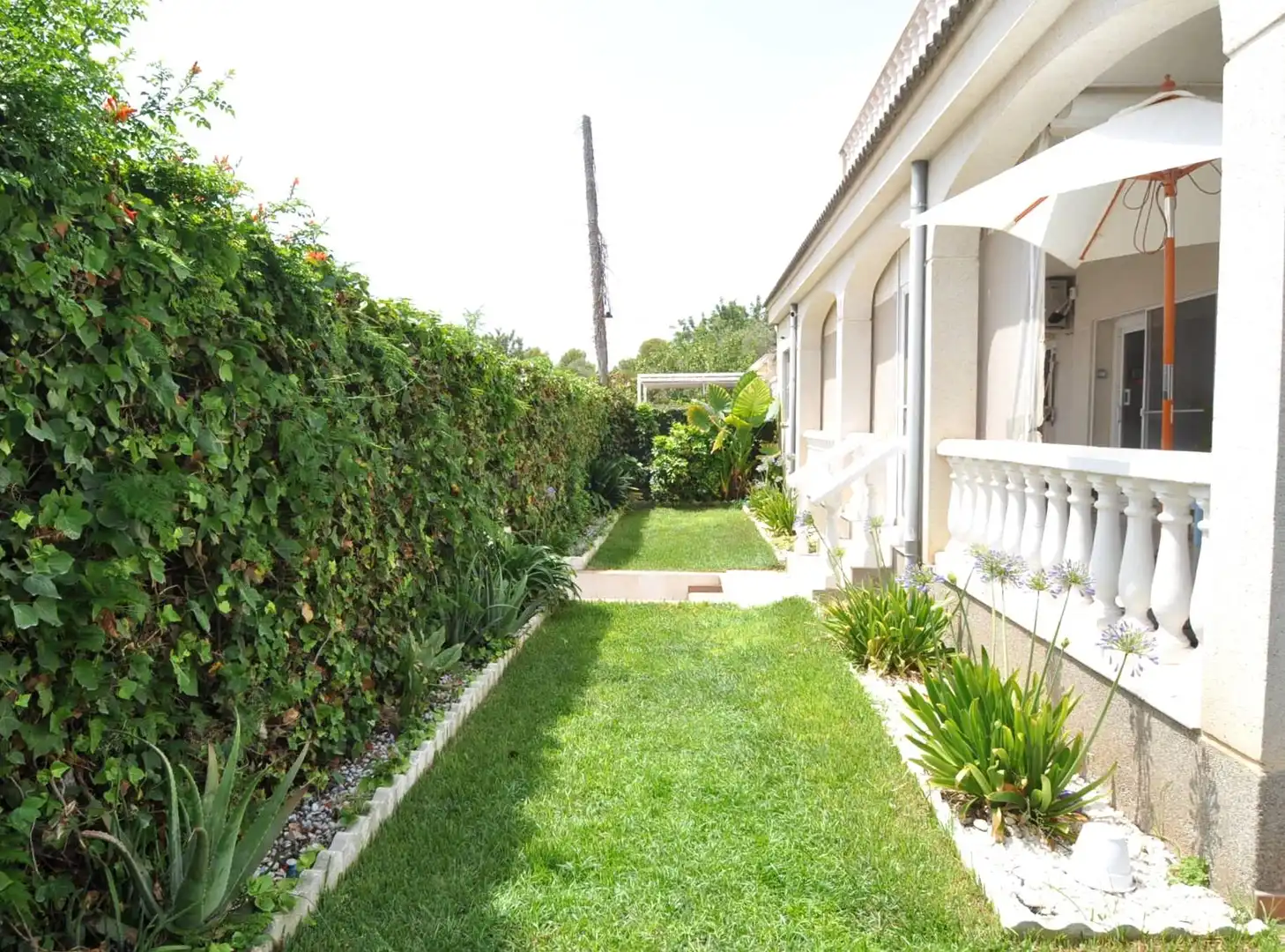 Garden of Houses for sale in La Ràpita  with Air Conditioner, Private garden and Terrace