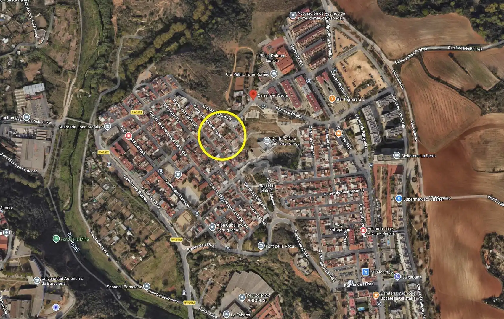Vista exterior de Casa adosada en venda en Sabadell amb Terrassa