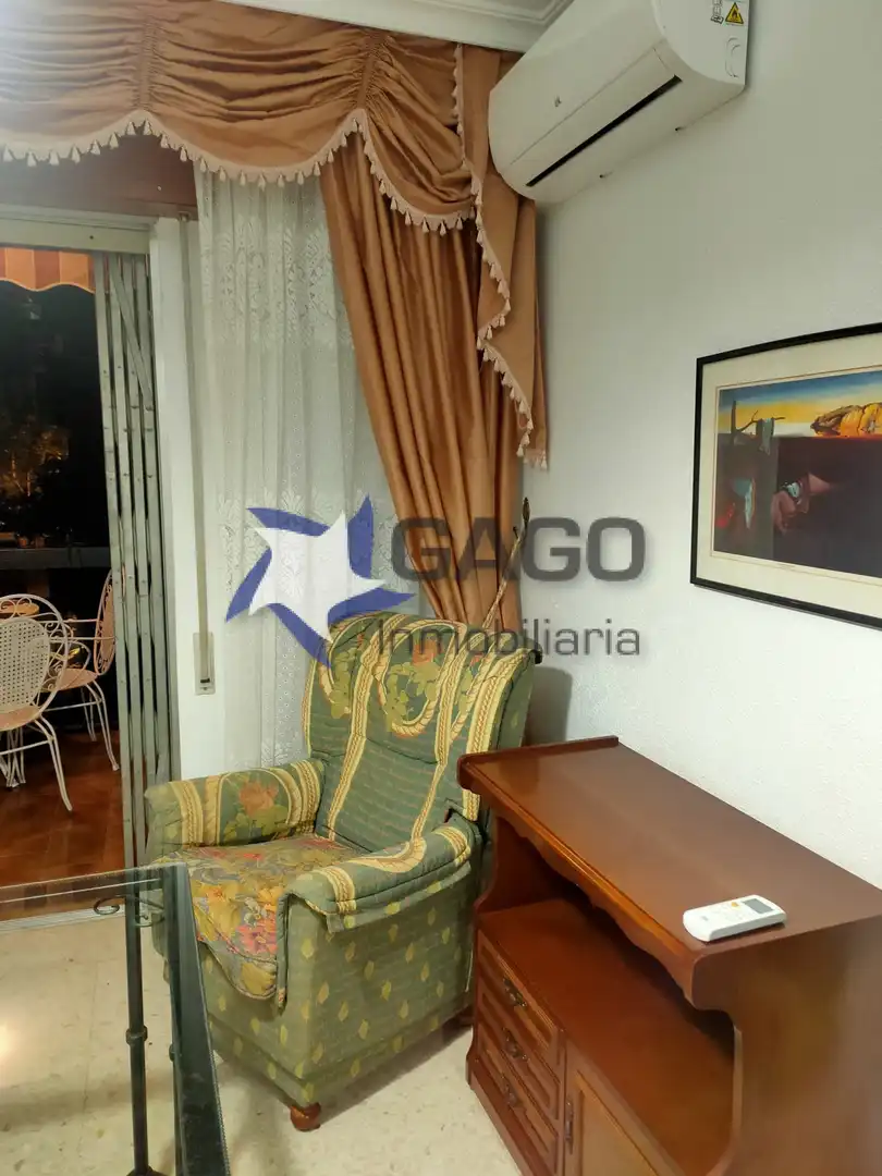 Sala de estar de Piso de alquiler en Córdoba con Aire acondicionado, Calefacción y Terraza