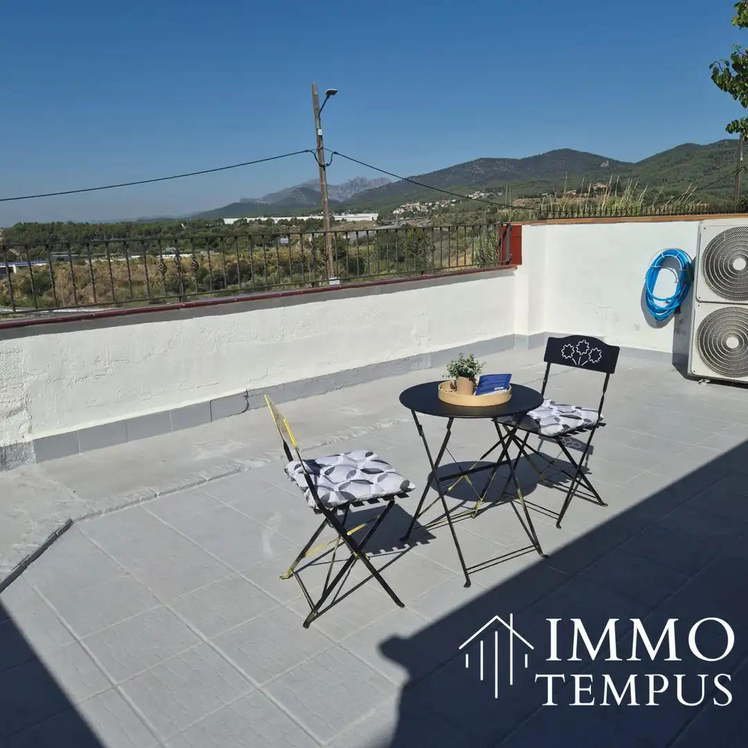 Terrassa de Casa adosada en venda en Viladecavalls amb Aire condicionat, Calefacció i Terrassa