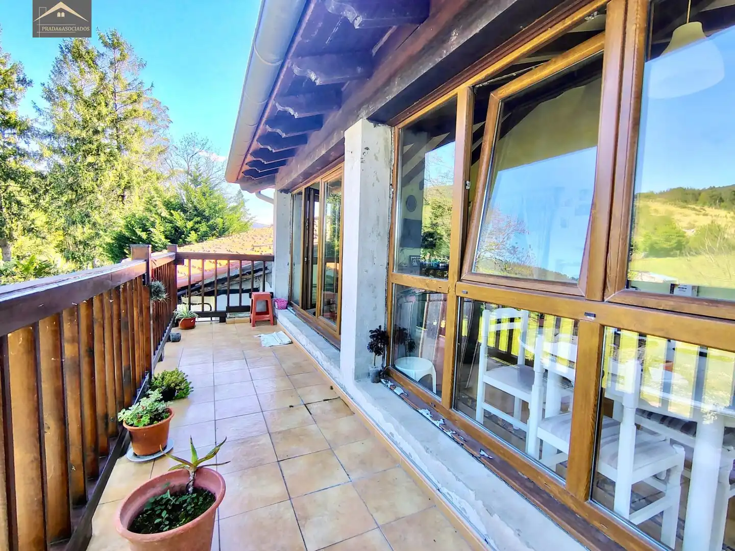 Terraza de Casa adosada en venta en Ribamontán al Monte con Calefacción, Jardín privado y Terraza